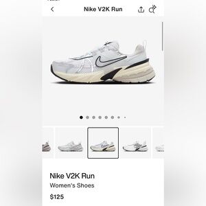 Nike V2K Run size 8